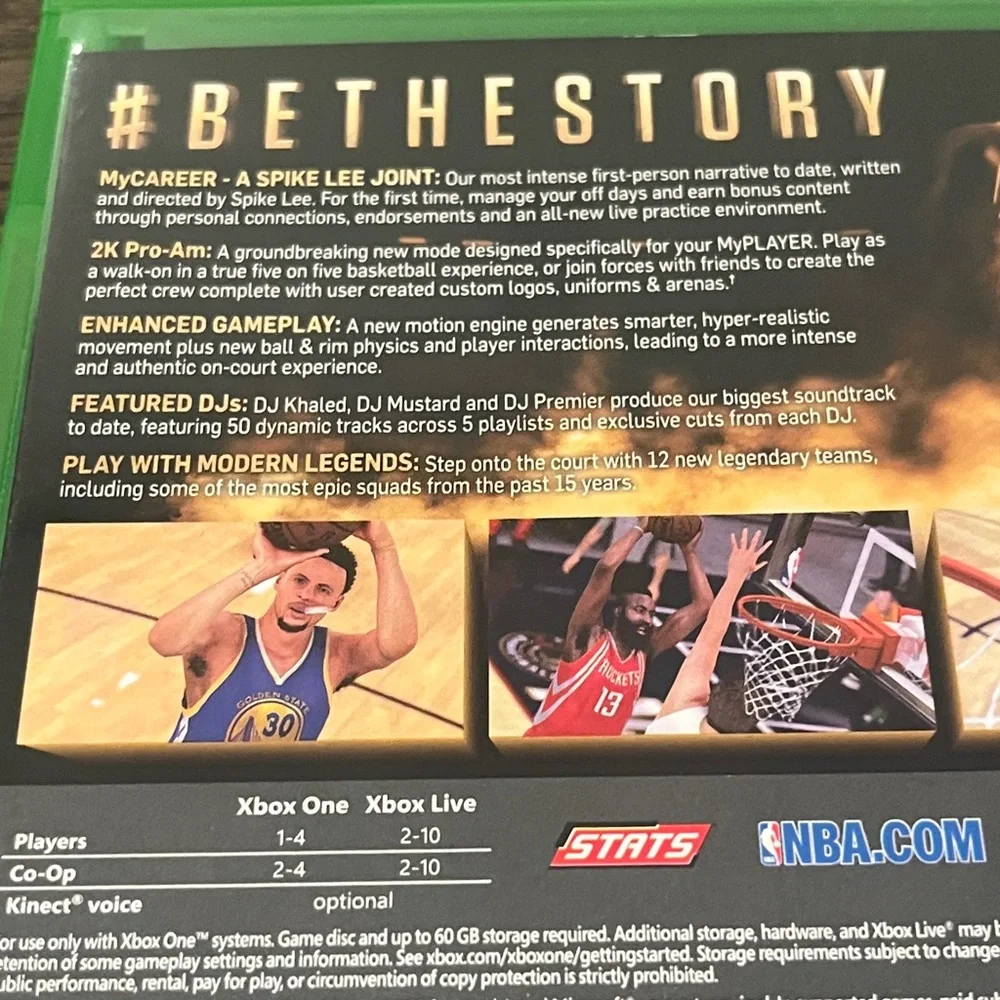 NBA 2K16 Michael Jordan* Special Edition* video game for Xbox One EUC
